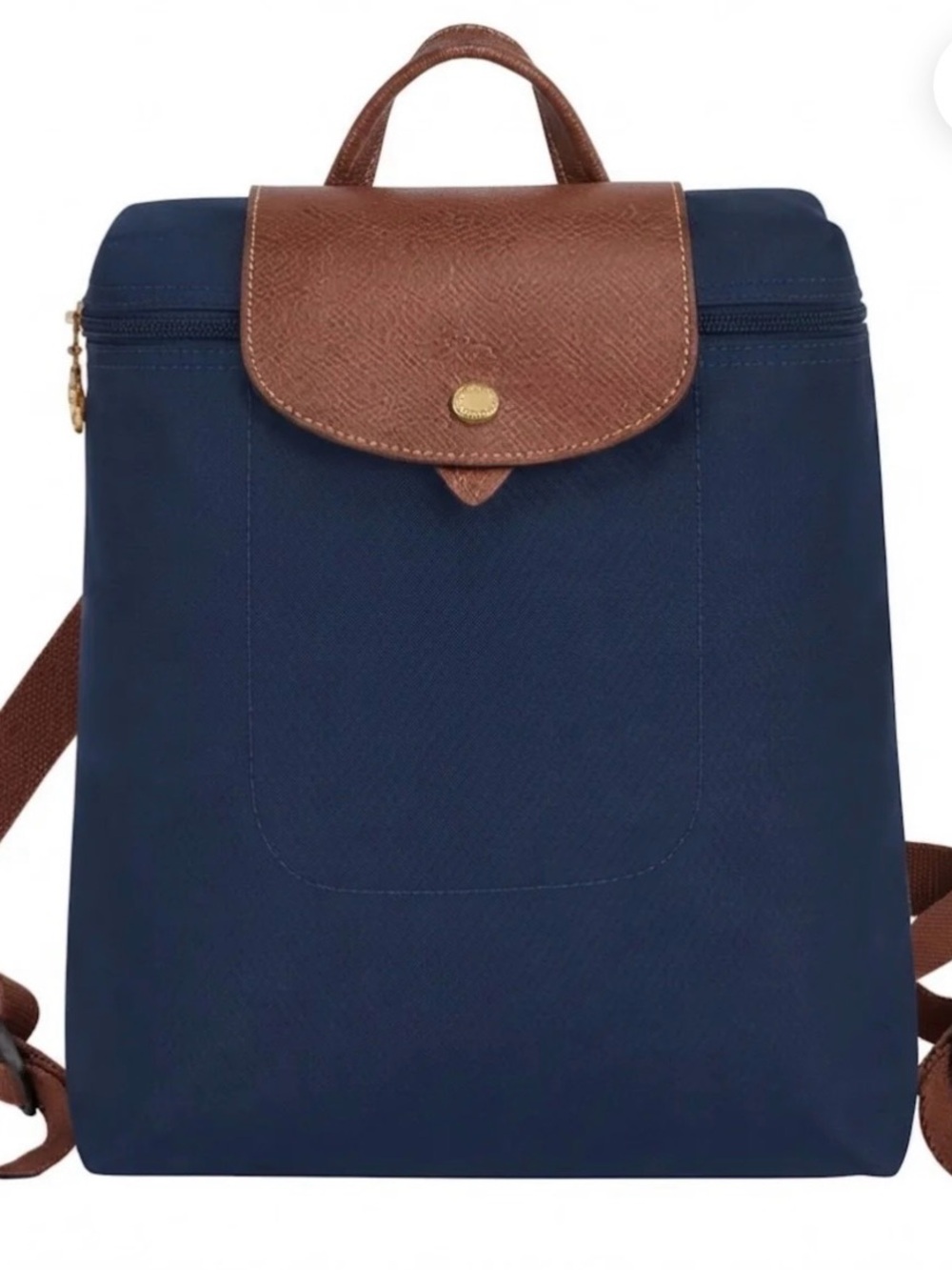 Longchamp Le Pliage Backpack Navy NEW